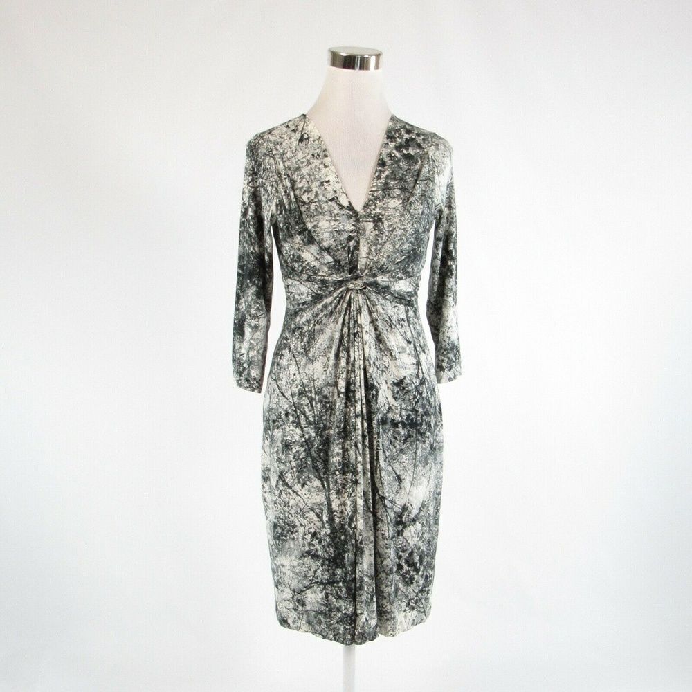 Charcoal gray JAMES LAKELAND sheath dress S